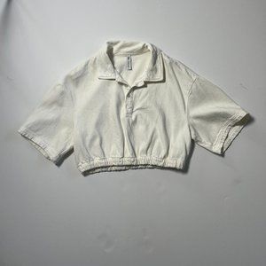 Zara Cropped Polo